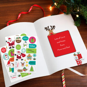 Personalised Christmas Activity Book with Stickers - Thumbnail 3