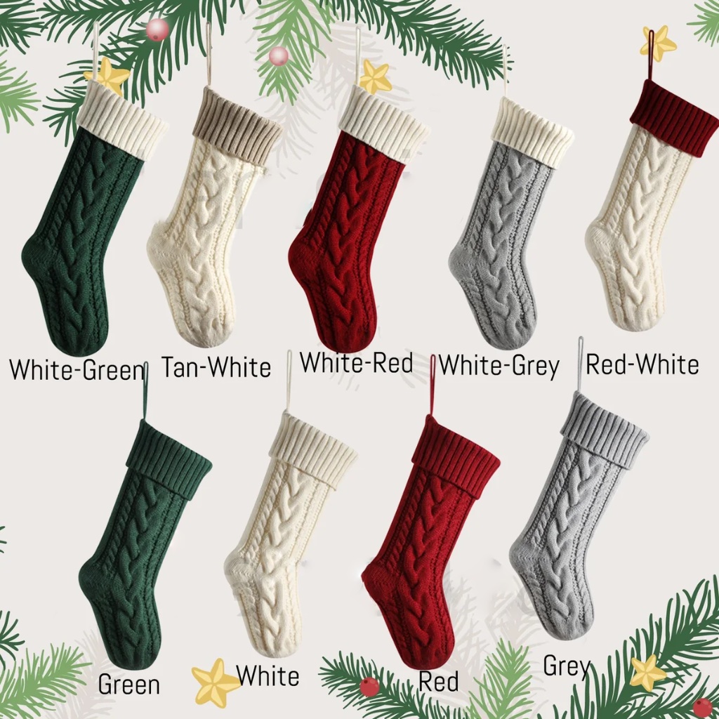 Personalised Embroidered Christmas Stocking - Thumbnail 4