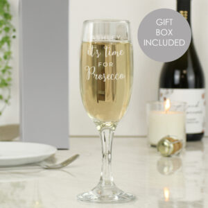 Personalised ‘It’s Time for Prosecco’ Flute - Thumbnail 4