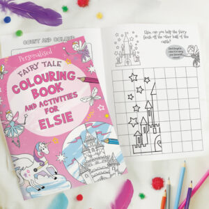 Personalised Princess & Unicorn Colouring Book - Thumbnail 6