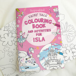 Personalised Princess & Unicorn Colouring Book - Thumbnail 4