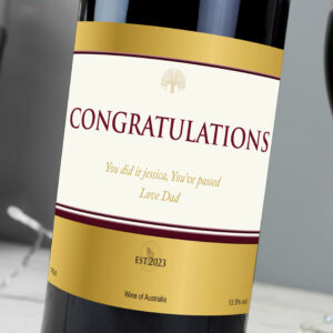 Personalised Red Wine - Thumbnail 4