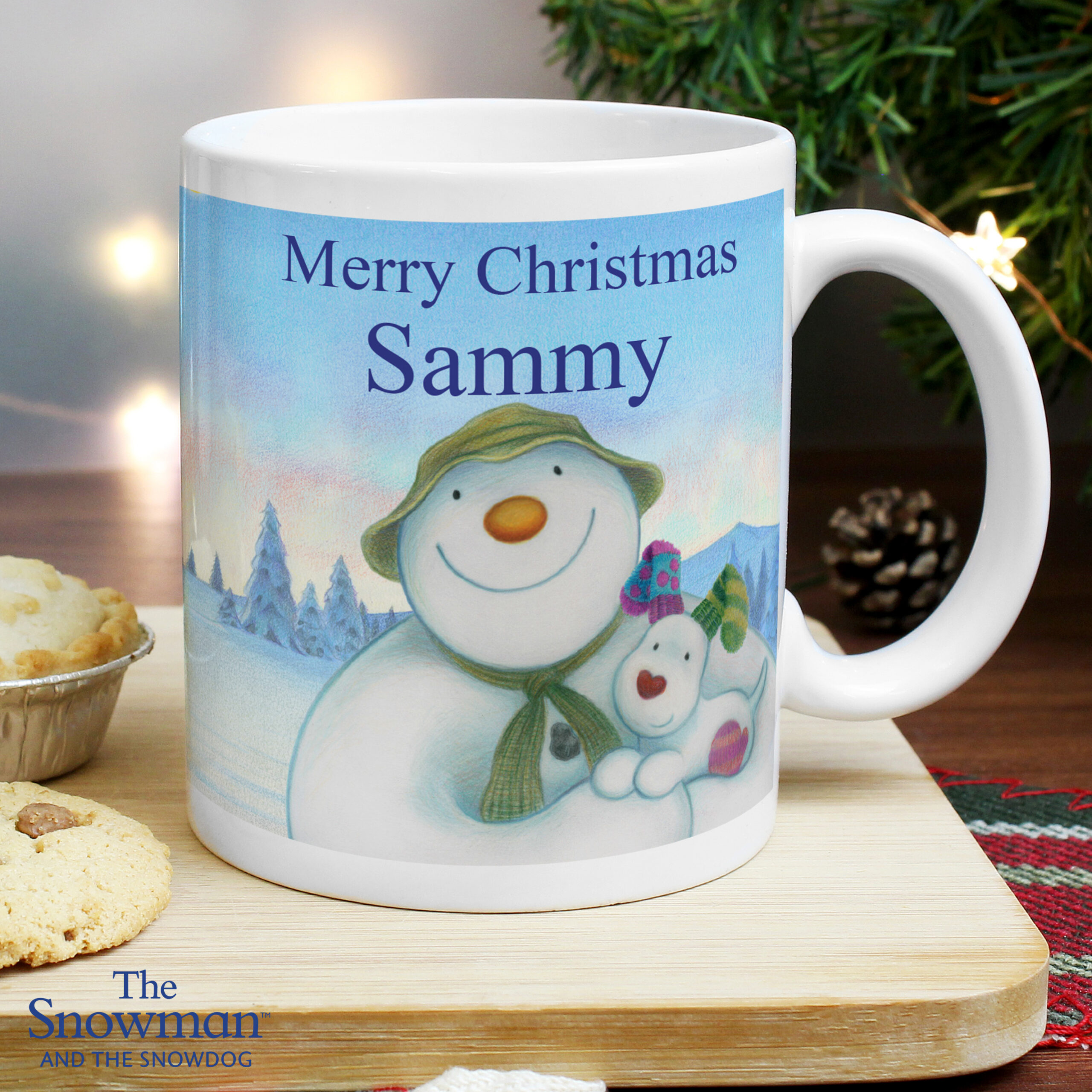 Personalised The Snowman and The Snowdog Mug - Thumbnail 1