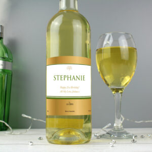 Personalised White Wine - Abode Home & Gifts
