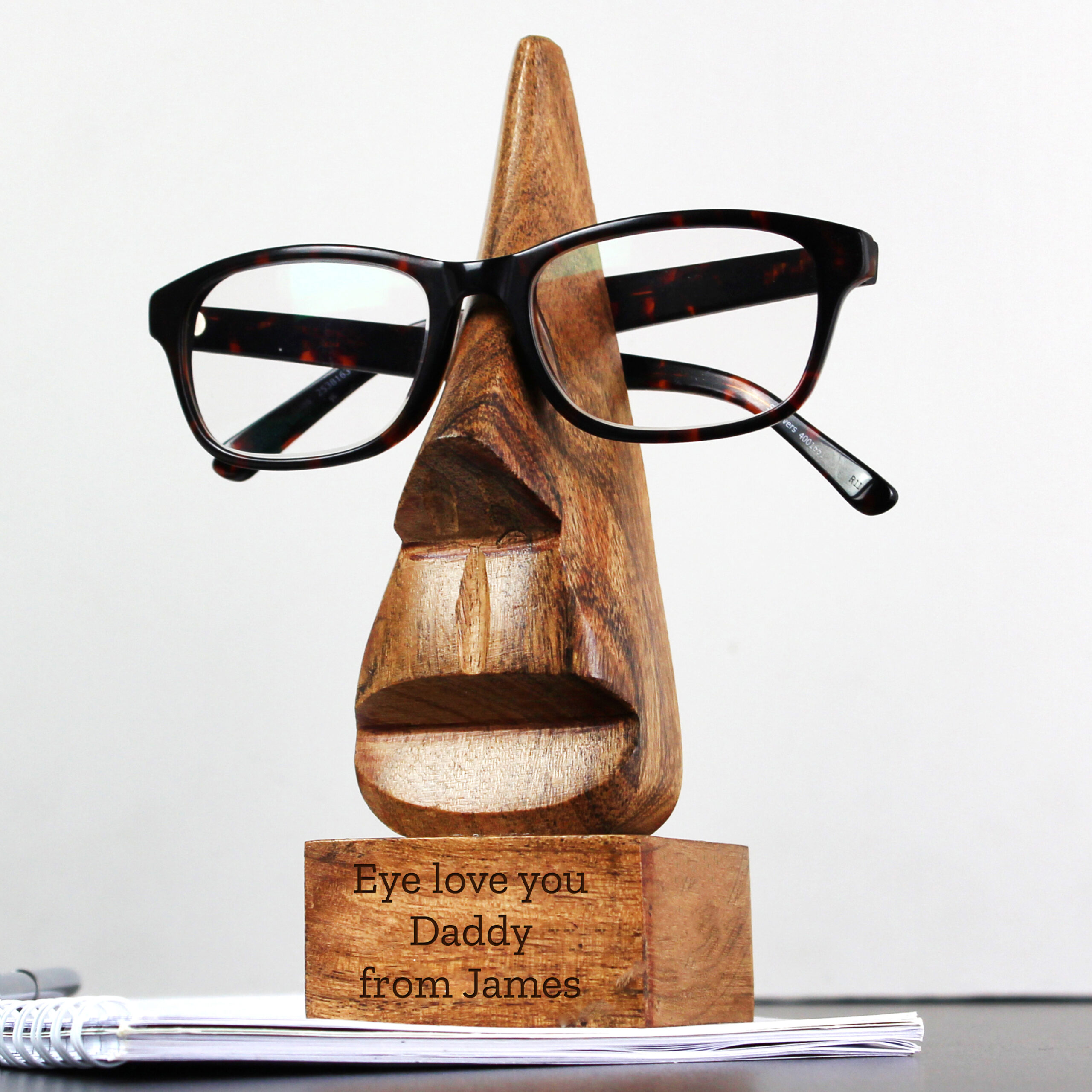 Personalised Nose-Shaped Glasses Holder - Thumbnail 1