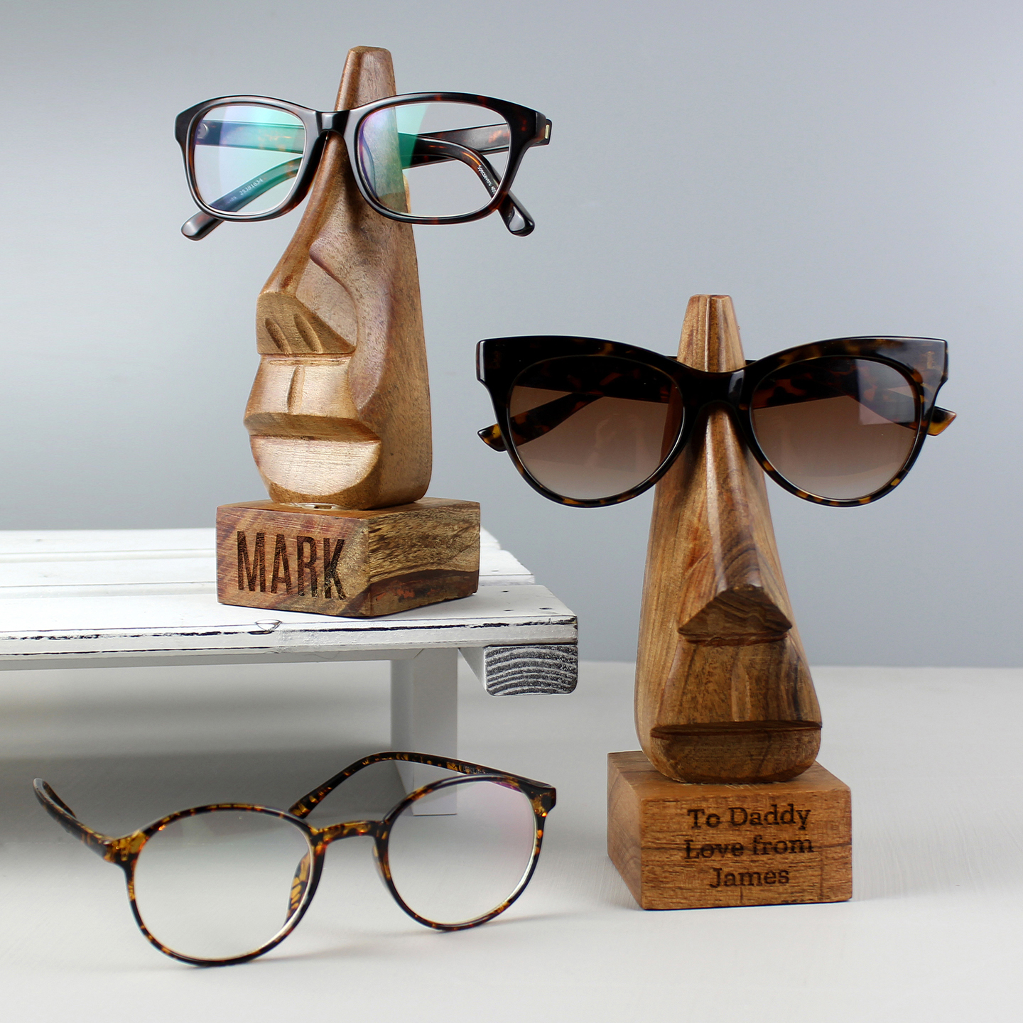 Personalised Nose-Shaped Glasses Holder - Thumbnail 4