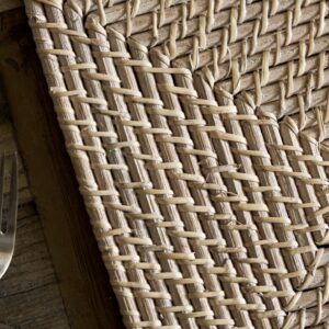 Set of Four Rattan Rectangular Placemats - Thumbnail 2