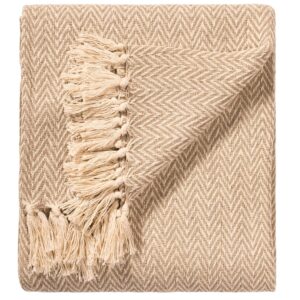 Chevron Recycled Cotton Handloom Throw - Thumbnail 3