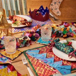 Fill Your Own Reusable Sari Christmas Cracker - Thumbnail 5