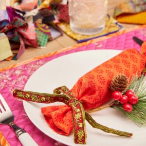 Fill Your Own Reusable Sari Christmas Cracker - Thumbnail 2