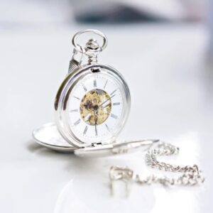 Personalised Handwriting Skeleton Pocket Watch - Thumbnail 6