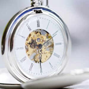 Personalised Handwriting Skeleton Pocket Watch - Thumbnail 3