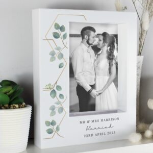 Personalised Botanical Box Photo Frame - Abode Home & Gifts