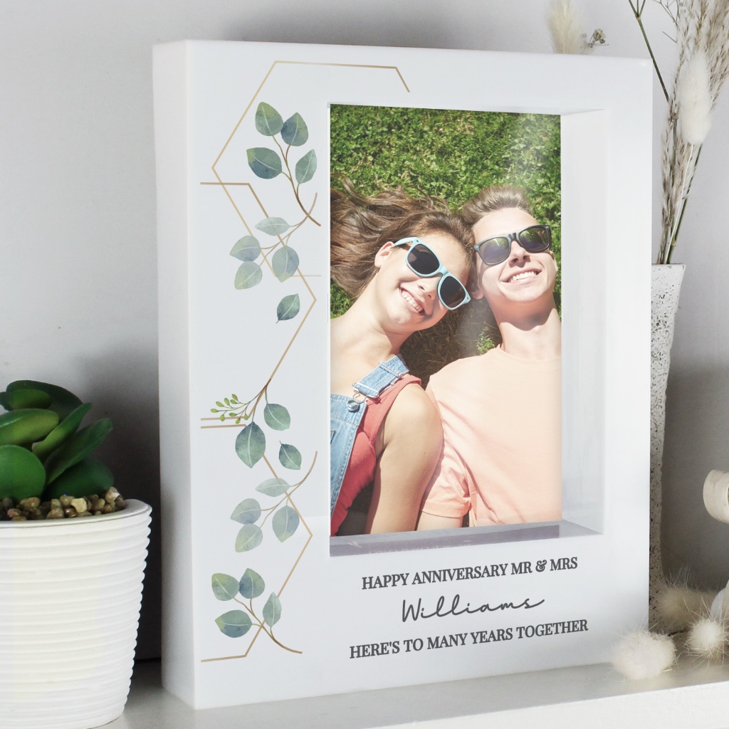 Personalised Botanical Box Photo Frame - Thumbnail 3