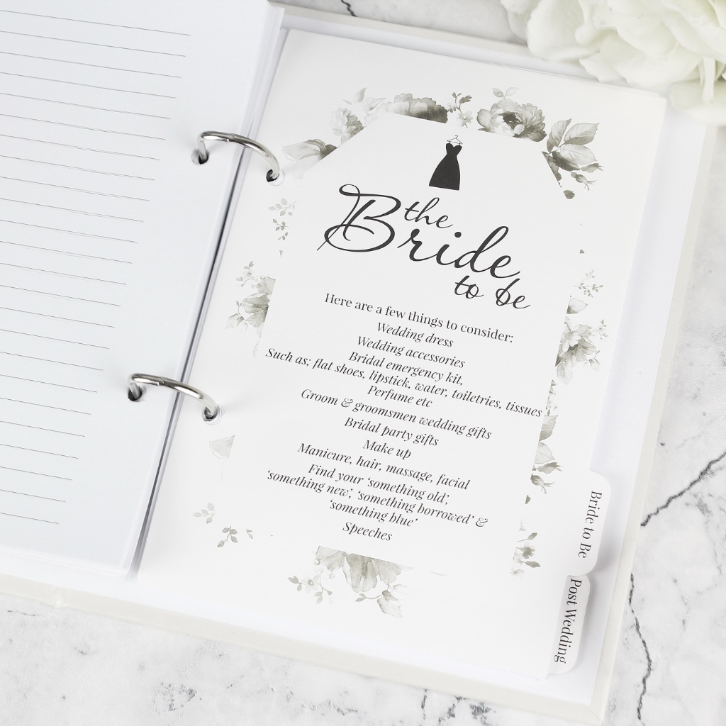 Personalised Botanical Wedding Planner - Thumbnail 11