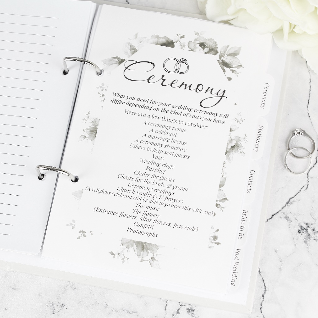 Personalised Botanical Wedding Planner - Thumbnail 8