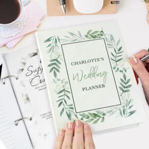 Personalised Botanical Wedding Planner - Thumbnail 3