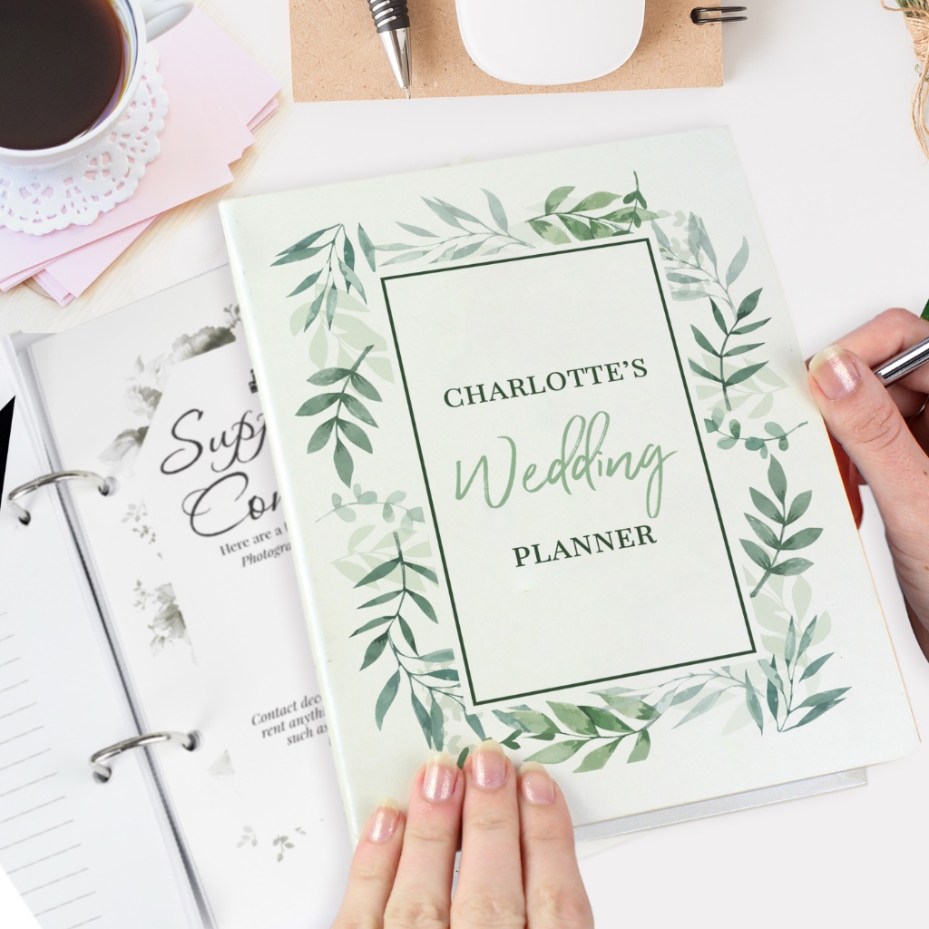 Personalised Botanical Wedding Planner - Thumbnail 3