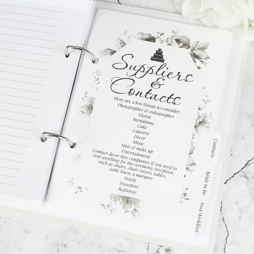 Personalised Botanical Wedding Planner - Thumbnail 10