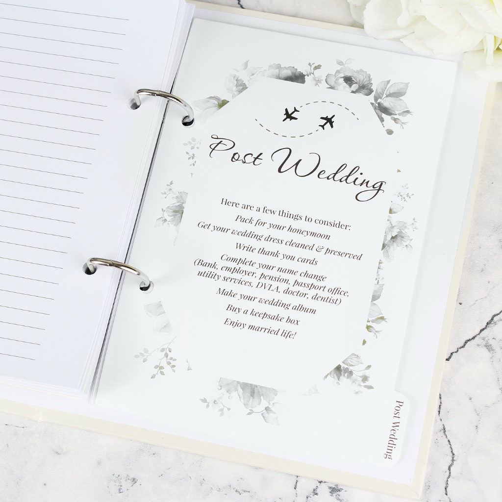 Personalised Botanical Wedding Planner - Thumbnail 12