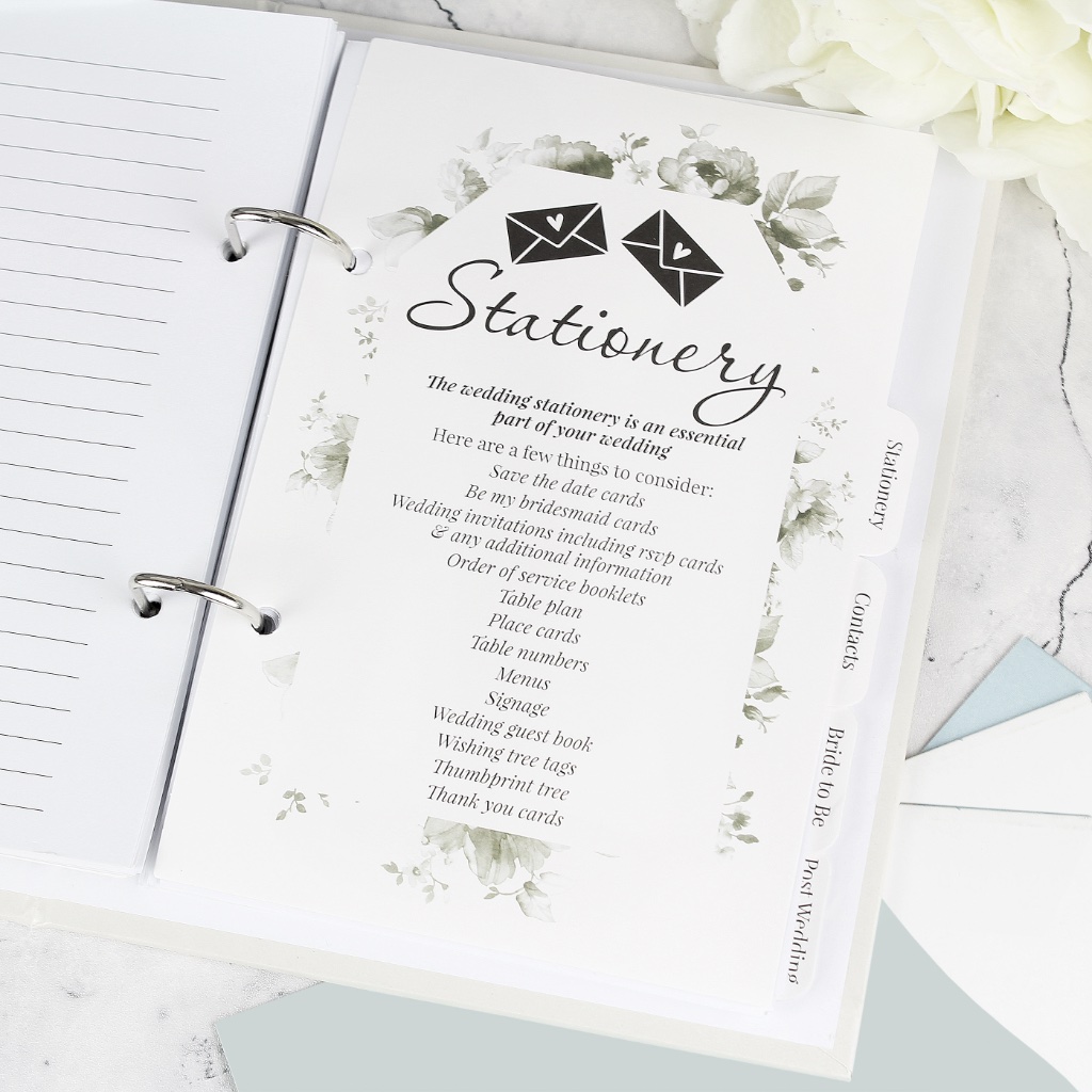 Personalised Botanical Wedding Planner - Thumbnail 9