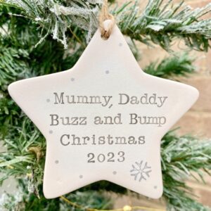 Personalised Family Christmas Star - Thumbnail 2