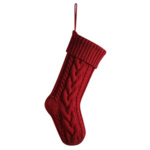 Luxury Personalised Knitted Christmas Stocking - Thumbnail 4