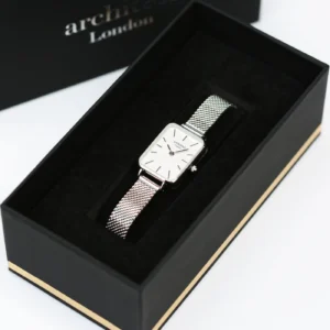 Personalised Ladies Silver Mesh Watch - Thumbnail 4