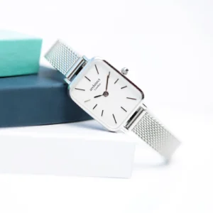 Personalised Ladies Silver Mesh Watch - Thumbnail 2
