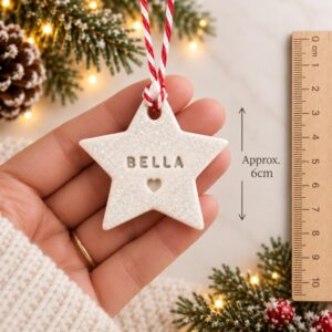 Personalised Mini Christmas Star Decoration - Thumbnail 6