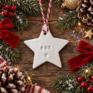 Personalised Mini Christmas Star Decoration - Thumbnail 2