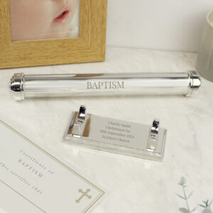 Personalised Silver Plated Certificate Holder - Thumbnail 6