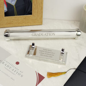 Personalised Silver Plated Certificate Holder - Thumbnail 9
