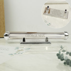 Personalised Silver Plated Certificate Holder - Thumbnail 4
