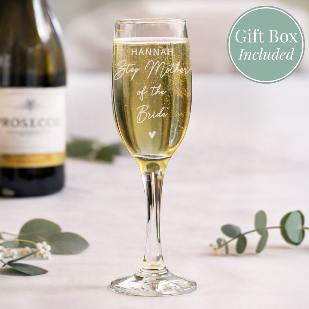 Personalised Wedding Flute - Thumbnail 3