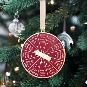 12 Days of Advent Ideas Spinning Christmas Decoration - Thumbnail 3