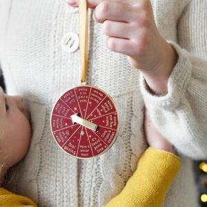 12 Days of Advent Ideas Spinning Christmas Decoration - Thumbnail 1