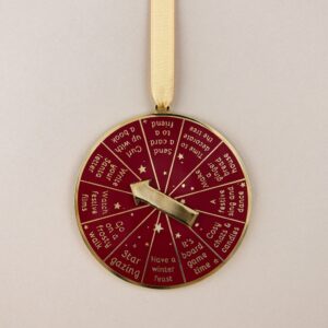 12 Days of Advent Ideas Spinning Christmas Decoration - Thumbnail 4